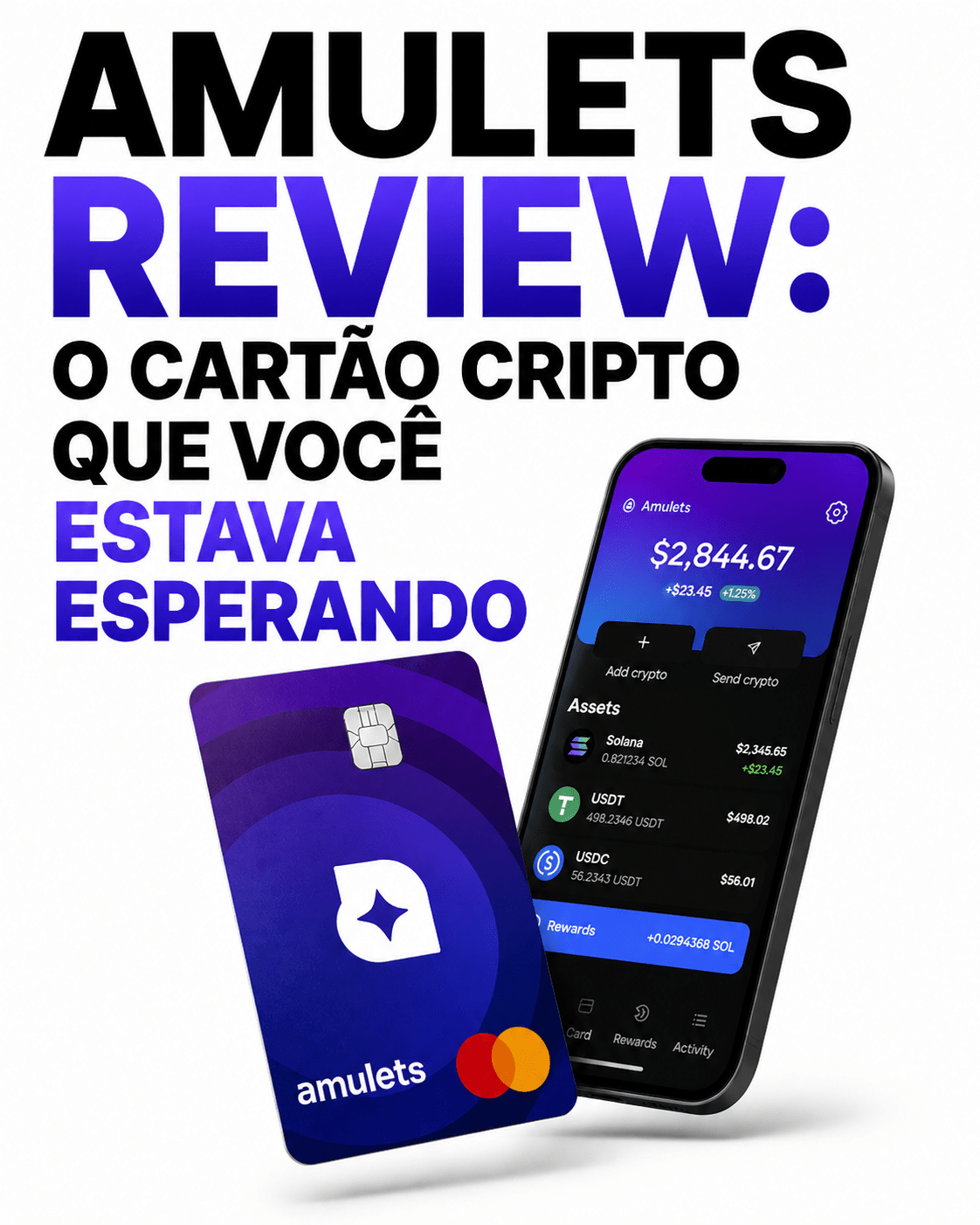 Amulets Review: O Cartão Cripto que Você Estava Esperando