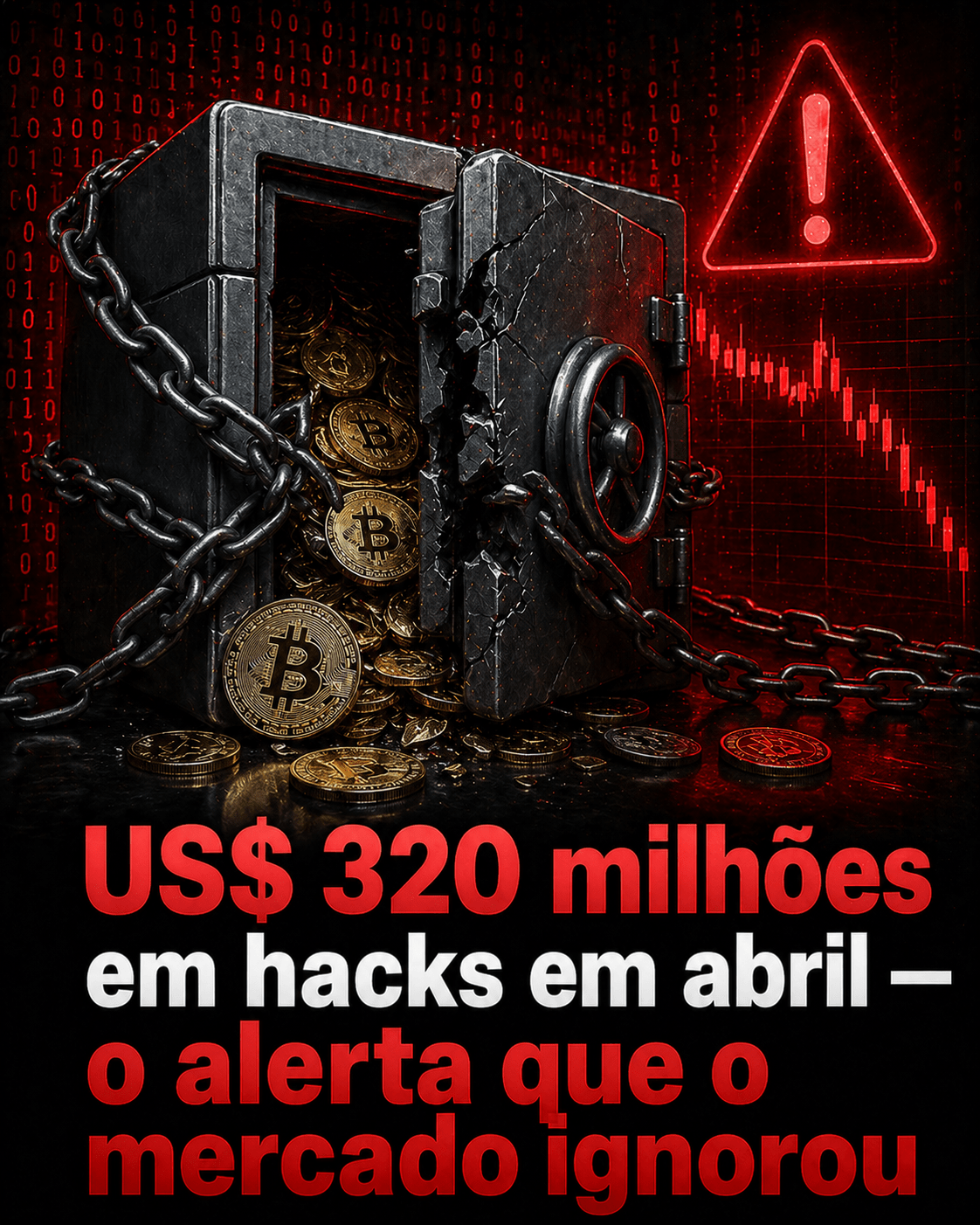 DeFi perde mais de US$ 600 milhões em hacks só em abril de 2026