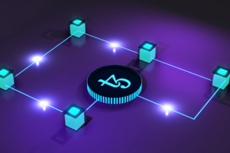 Economia de agentes de IA movimentando stablecoins em redes blockchain com bots automatizados