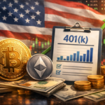 Plano dos EUA criptomoedas 401k e impacto no mercado com entrada de trilhões