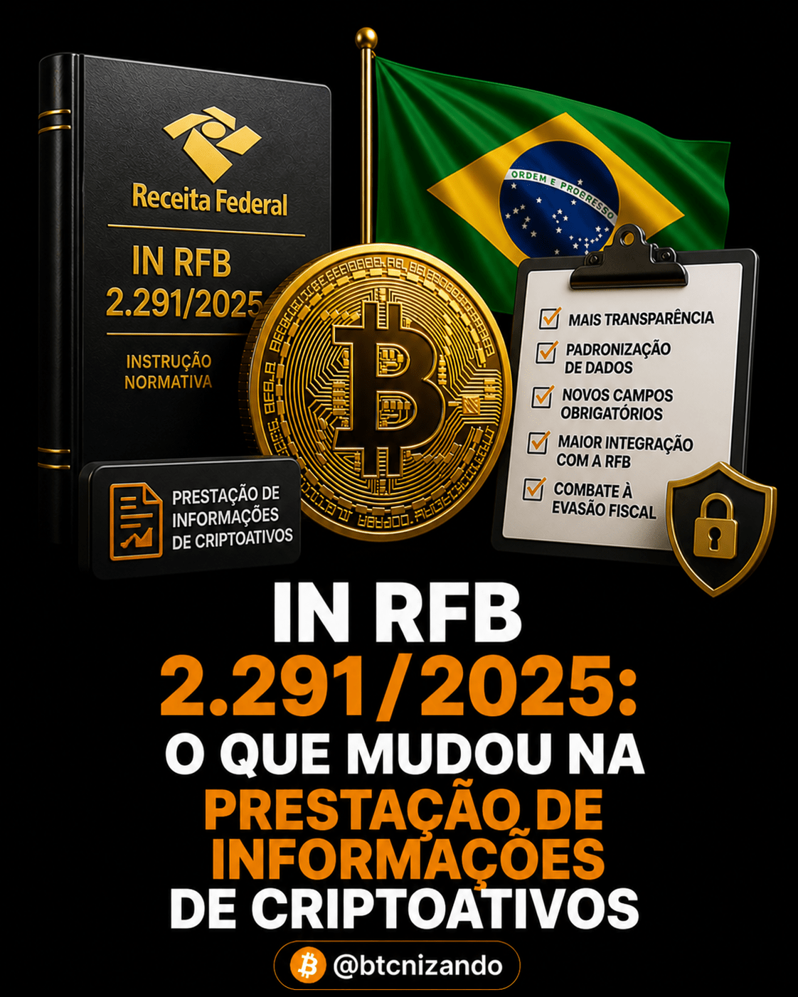 IN RFB 2.291/2025: o que mudou na prestação de informações de criptoativos