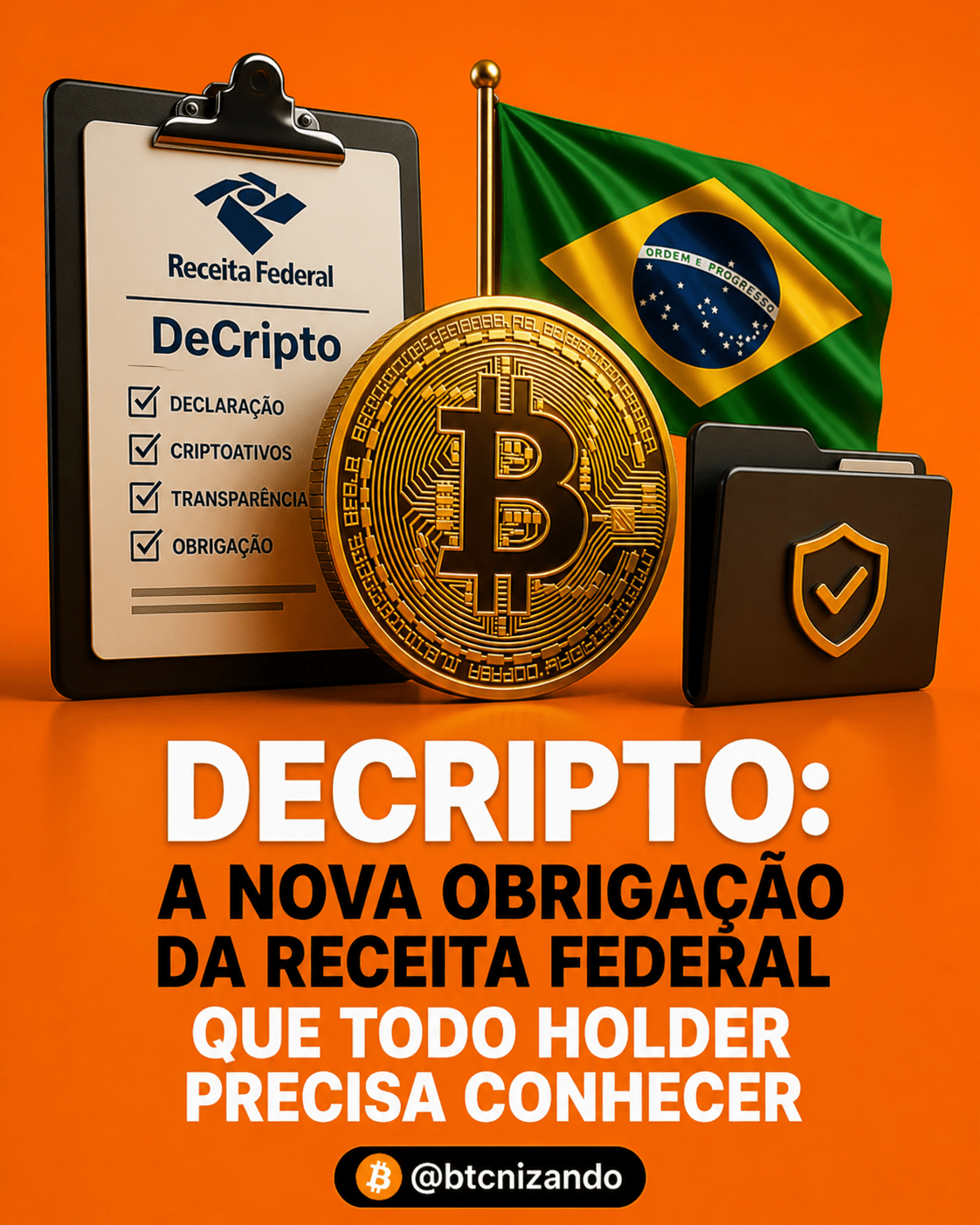 DeCripto: a nova obrigação da Receita Federal que todo holder precisa conhecer
