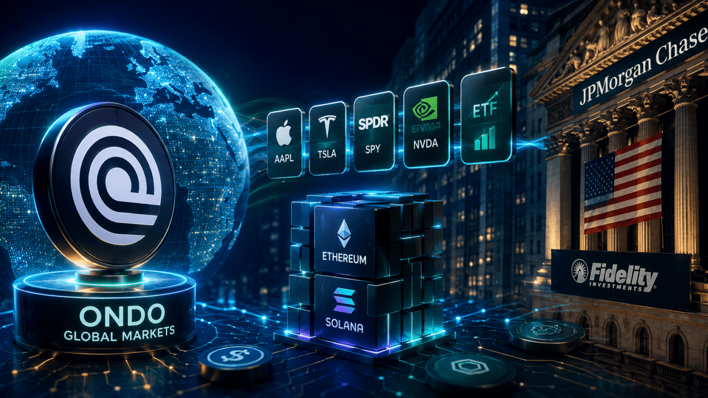 Ondo ultrapassa US$ 1 bilhão em TVL e acelera corrida global por ações tokenizadas