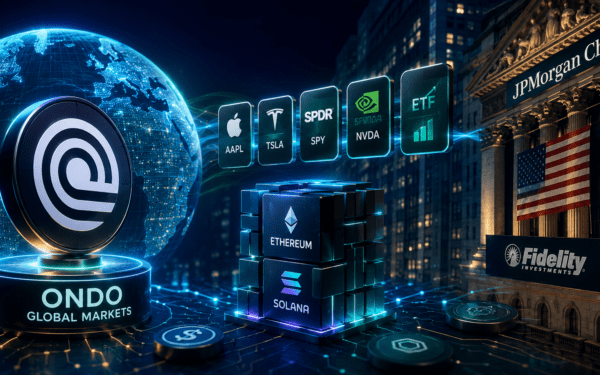 Ondo ultrapassa US$ 1 bilhão em TVL e acelera corrida global por ações tokenizadas