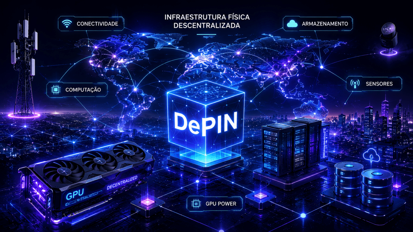 DePIN: o que é e por que virou uma das maiores tendências cripto de 2026