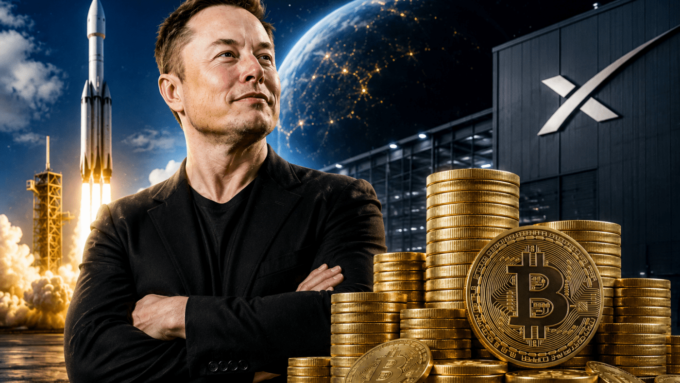 SpaceX revela reserva bilionária em Bitcoin antes de IPO e supera Tesla em holdings de BTC