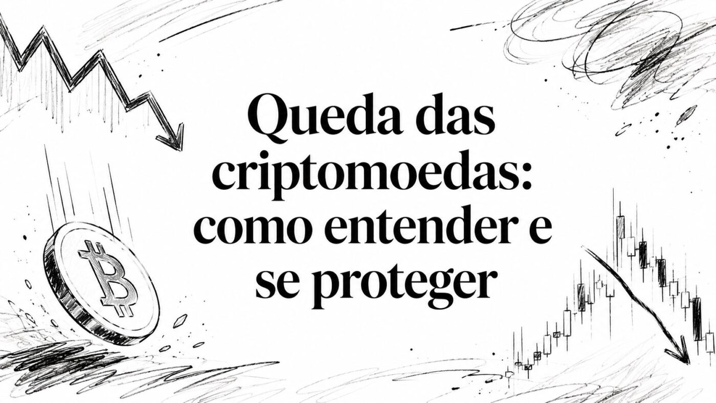 Queda das criptomoedas: como entender e se proteger